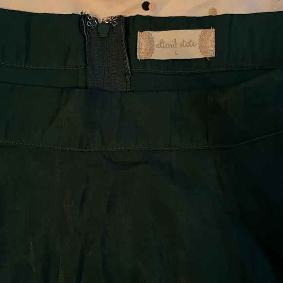 Altar'd State Emerald Skater Skirt - Picture 3 of 3